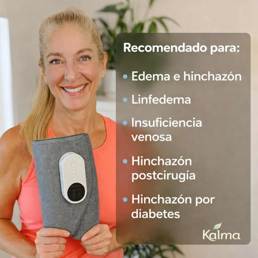 Kalma Revive – Masajeador de Compresión para Piernas Cansadas