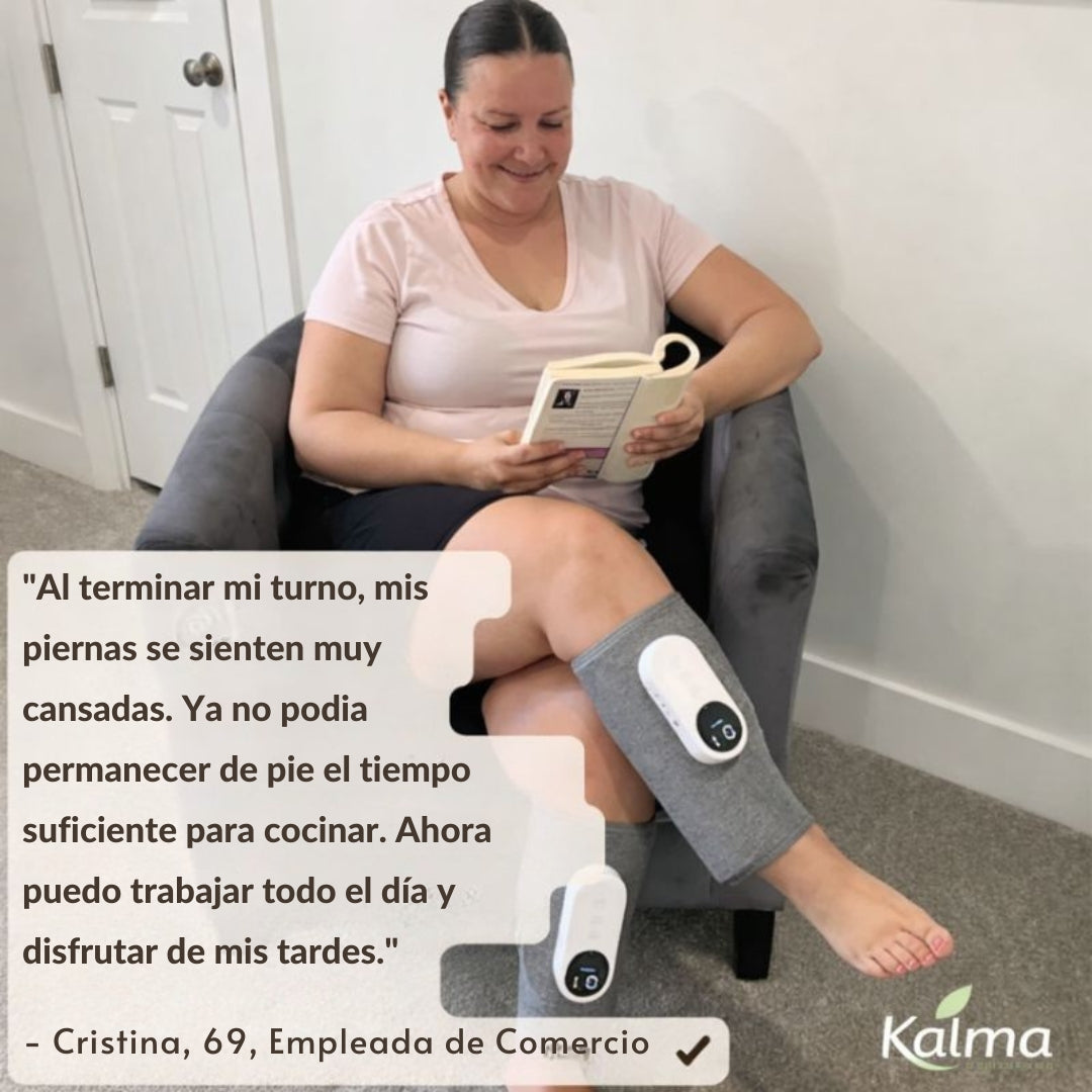 Kalma Revive – Masajeador de Compresión para Piernas Cansadas