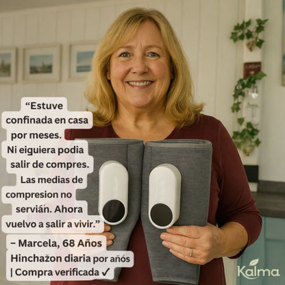 Kalma Revive – Masajeador de Compresión para Piernas Cansadas
